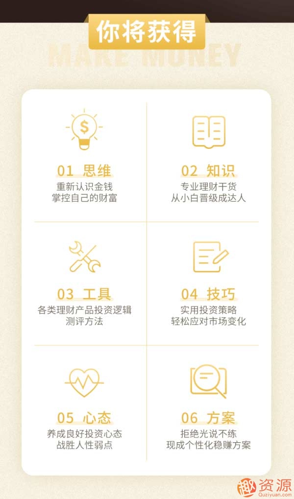 15節(jié)小白理財實戰(zhàn)課，幫你抓住更多賺錢機會插圖