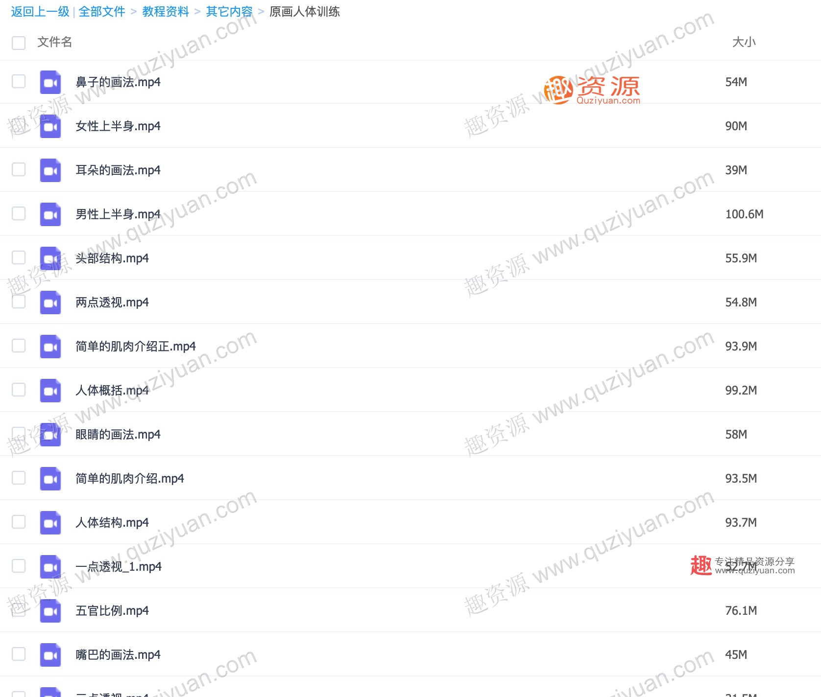 原畫人體視頻教程 百度網(wǎng)盤插圖1