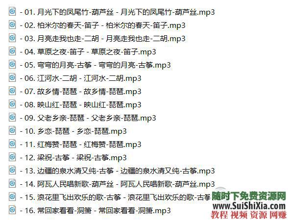 320K無(wú)損車載流行MP3音樂舞曲+MP4視頻神曲，共42G幾千首打包分享_趣資料教程資源插圖21