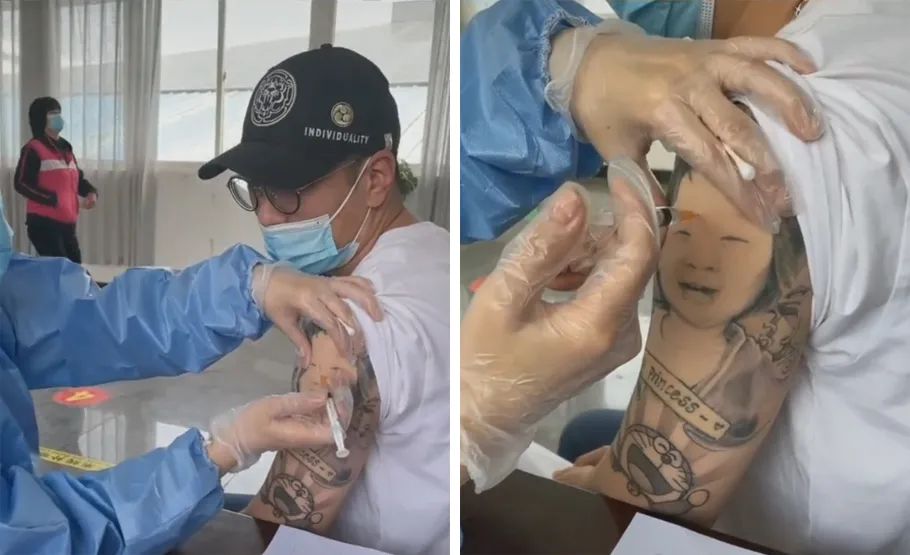 這孔雀紋身真大??！插圖21