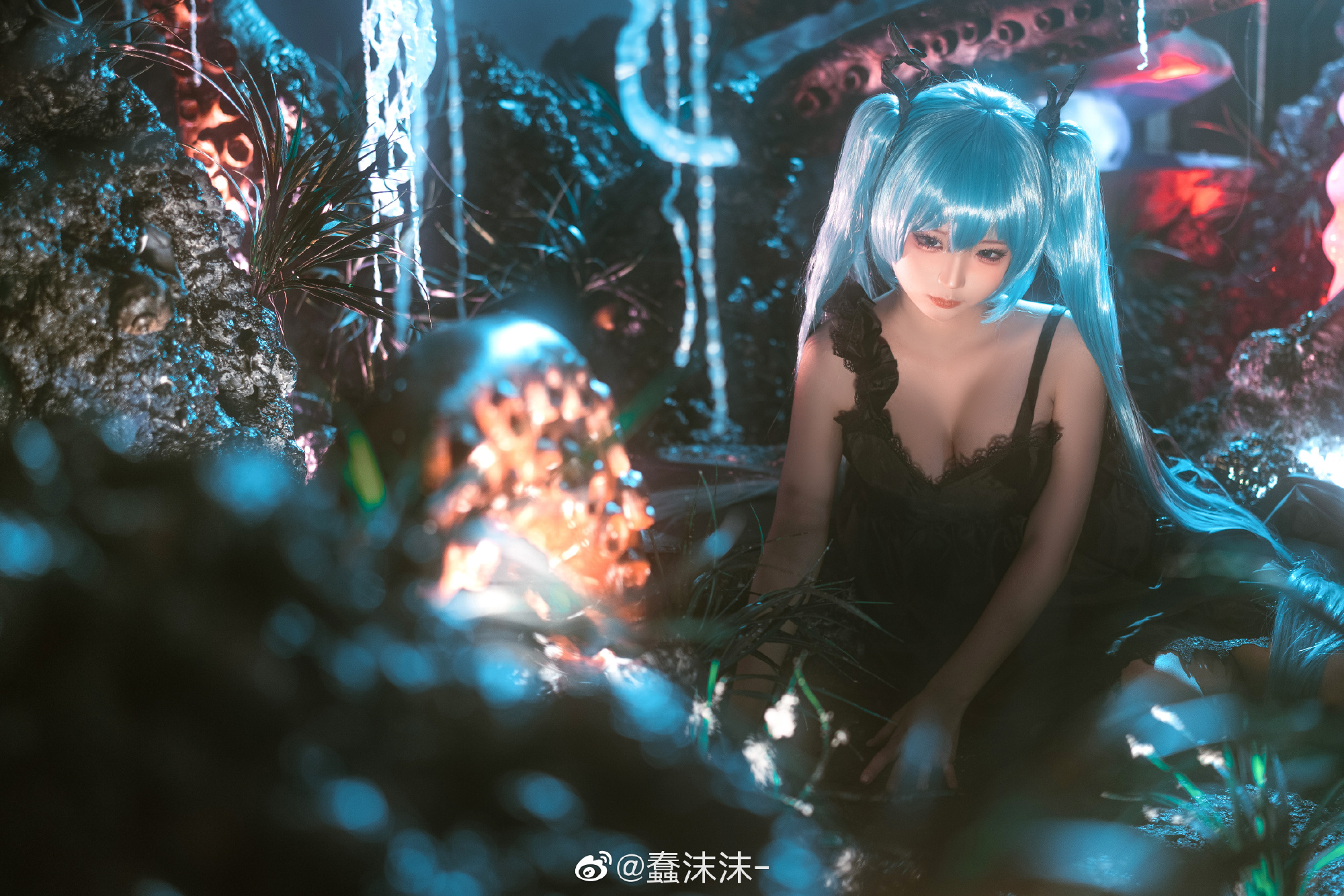 文藝復(fù)古！蠢沫沫推出初音未來深海少女主題作品插圖5