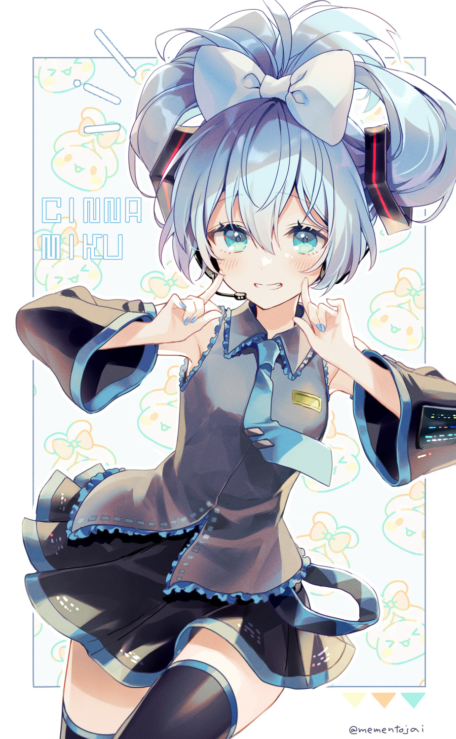 萌萌的玉桂狗初音未來(lái)組合登場(chǎng)，雙倍的萌萌氣息超治愈插圖20