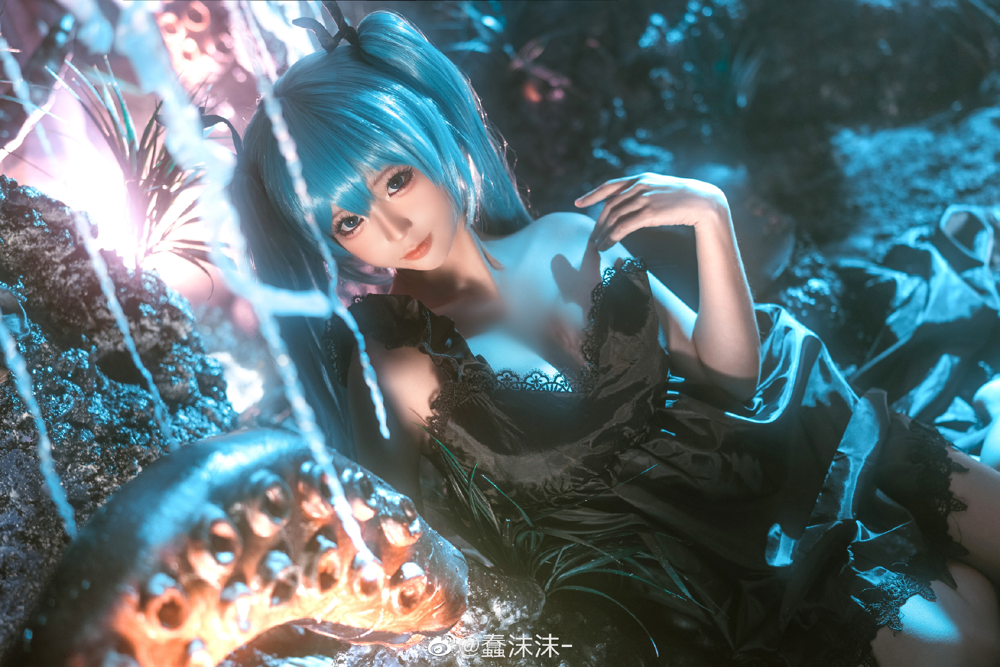 文藝復(fù)古！蠢沫沫推出初音未來深海少女主題作品插圖6