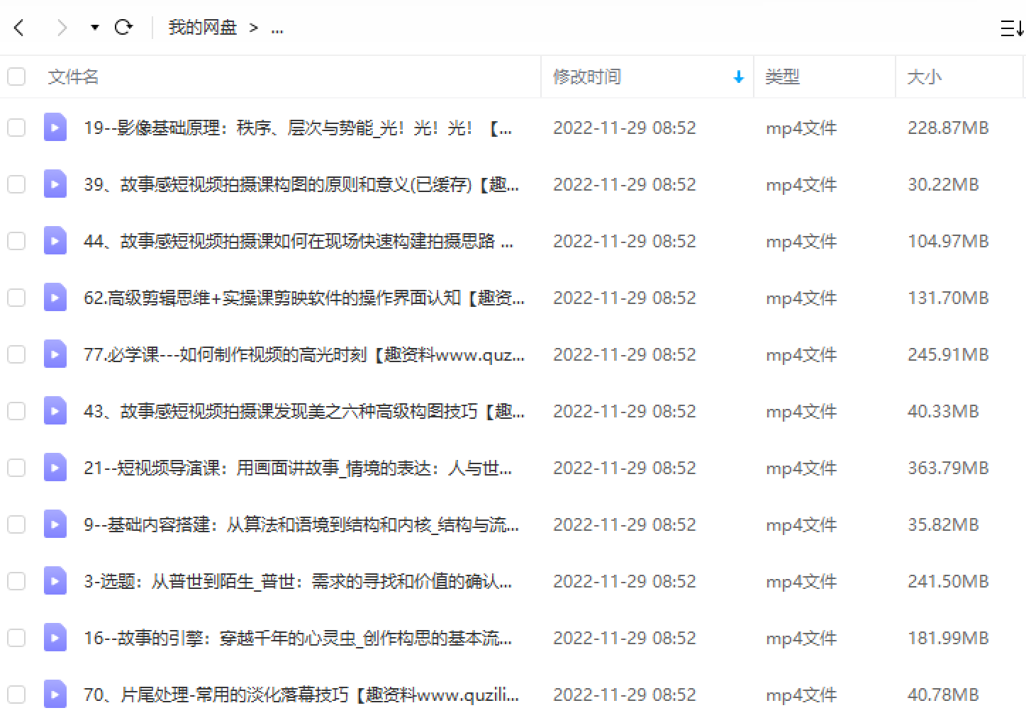 親愛的安先生新媒體導演班：九大板塊短視頻創(chuàng)作課網盤分享插圖1
