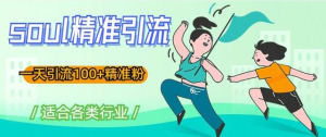 soul精準引流系列課程，一天引流100+精準粉百度網盤插圖