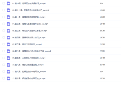 二占說直播?直播帶貨主播運(yùn)營課程，主播運(yùn)營二合一實(shí)操課百度網(wǎng)盤插圖