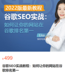 谷歌SEO實(shí)戰(zhàn)教程：谷歌排名第一秘籍，內(nèi)容從入門到高階百度網(wǎng)盤插圖