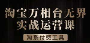 滄海?淘系萬(wàn)相臺(tái)無(wú)界實(shí)戰(zhàn)運(yùn)營(yíng)課，萬(wàn)相臺(tái)案例解析百度網(wǎng)盤(pán)插圖