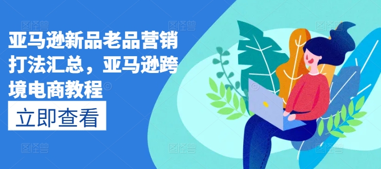 亞馬遜新品老品營銷打法匯總，亞馬遜出海電商教程插圖