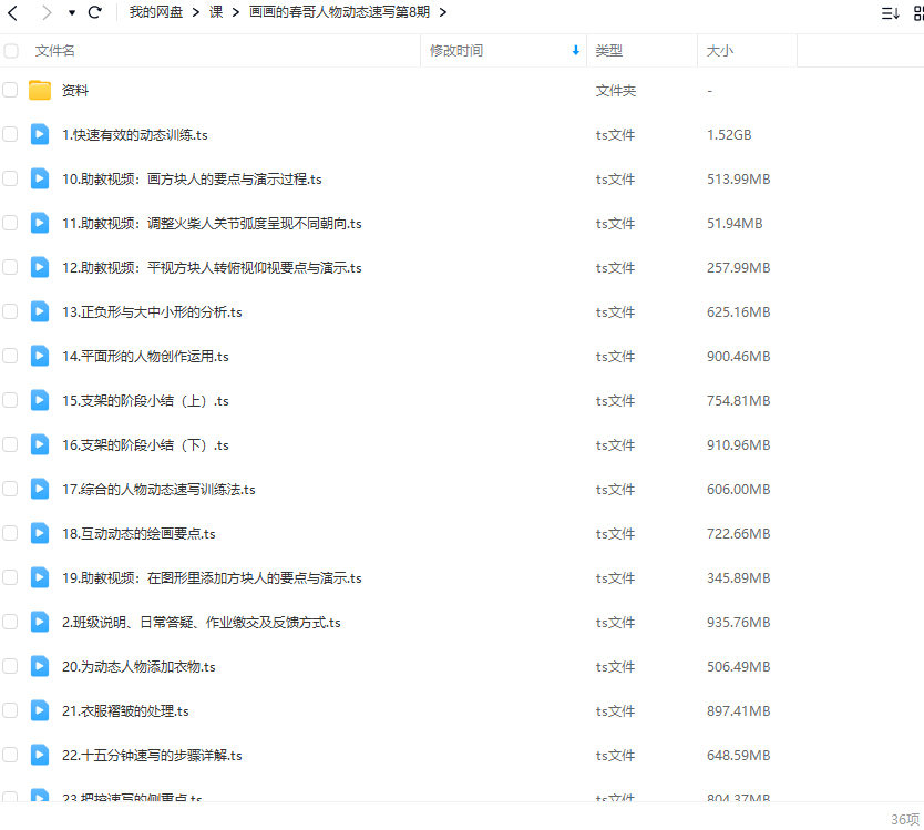 畫(huà)畫(huà)的春哥人物動(dòng)態(tài)速寫(xiě)第8期2022插圖1