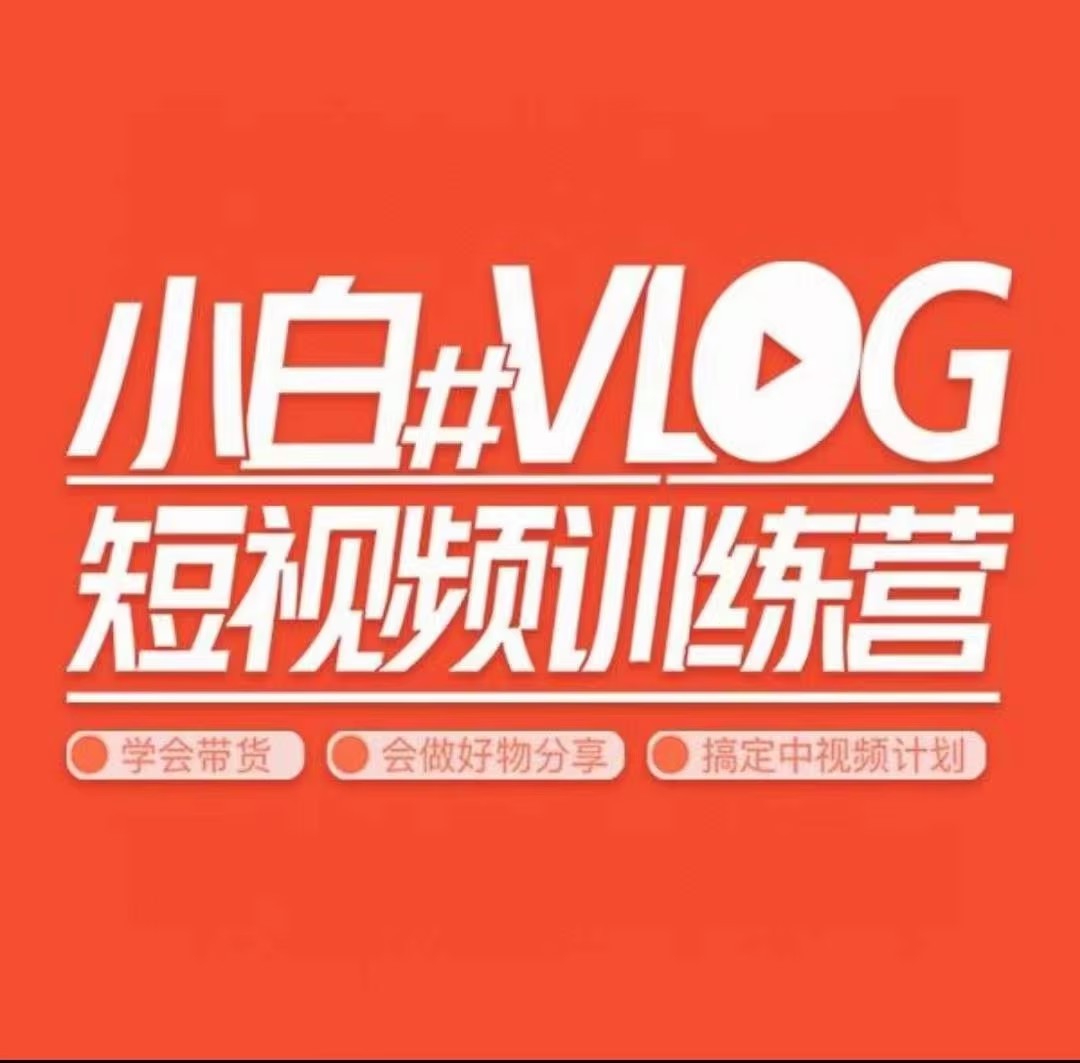 小呆說視－－小白VLOG短視頻訓(xùn)練營（學(xué)會(huì)帶貨、好物、直播、中視頻）插圖